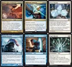 Custom Commander Deck - Bruna, Light of Alabaster - Voltron Auras - EDH MTG - NM - Image 1