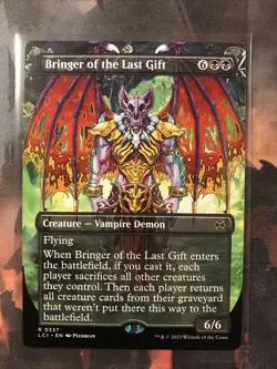 MTG Bringer of the Last Gift Borderless Lost Caverns of Ixalan LCI 0337 NM - Image 1
