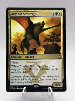 Arashin Sovereign 212/264 Dragons of Tarkir DTK MTG LP - Image 1