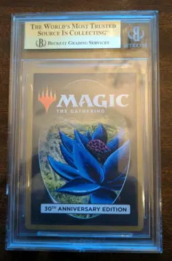 BGS 9.5 Mox Jet Modern Frame English 30th Anniversary Edition MTG Magic GEM MINT - Image 2