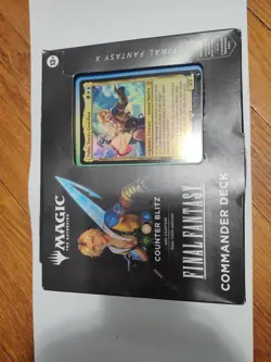 Magic The Gathering Commander Deck FFX Counter Blitz *NEW SEALED* - Image 1