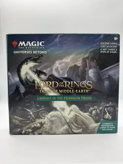 MTG LOTR: Tales of Middle-Earth Scene Box-Gandalf in the Pelennor Fields 195166207438 - Image 1