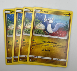 Dratini 94/149 4x x4 Pokemon Card Sun & Moon Base Set 2017 Playset LP - Image 1