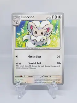 137/162 CINCCINO | UNCOMMON | TEMPORAL FORCES POKEMON CARD - Image 1