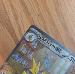 Pokemon Alakazam EX TCG Scarlet & Violet Card 201/165 Near Mint Condition - Image 2