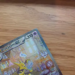 Pokemon Alakazam EX TCG Scarlet & Violet Card 201/165 Near Mint Condition - Image 3