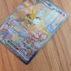 Pokemon Alakazam EX TCG Scarlet & Violet Card 201/165 Near Mint Condition - Image 4