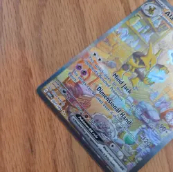 Pokemon Alakazam EX TCG Scarlet & Violet Card 201/165 Near Mint Condition - Image 5