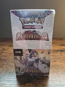 Pokemon TCG Paldea Evolved Half Booster Box 18 pack Sealed US SELLER 172015 - Image 3