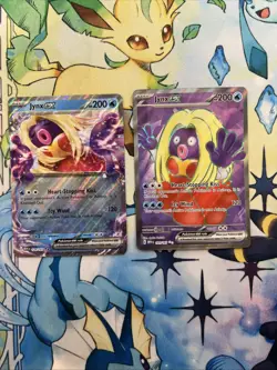 Pokemon Scarlet & Violet 151 Jynx ex ultra Rare ￼191/165 & double Rare 124/165 - Image 1