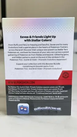 Pokemon TCG Prismatic Evolutions Booster Bundle Scarlet and Violet New Sealed - Image 2