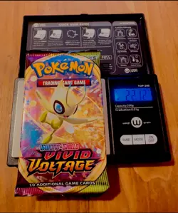 VERY HEAVY Pokemon TCG Vivid Voltage - Sealed Booster Pack (22.12g!) - Image 1