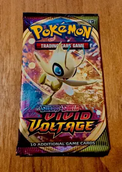 VERY HEAVY Pokemon TCG Vivid Voltage - Sealed Booster Pack (22.12g!) - Image 2