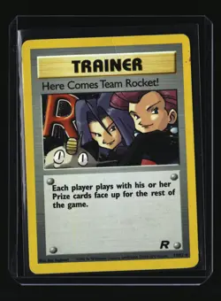 Pokemon HERE COMES TEAM ROCKET! 15/82 (Holo Rare) Team Rocket - MP/Mod Play - Image 1
