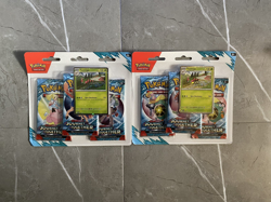 Pokemon Journey Together 3 Pack Blister (Yanmega) Factory Sealed x2 - Image 1