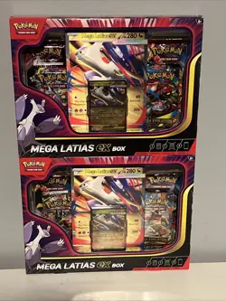 Pokemon TCG Mega Latias Ex Box Lot of 2 - Image 1