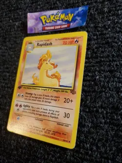 Pokemon TCG | Rapidash 44/64 | Jungle 1st Edition | LP - Image 2