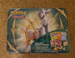 Pokemon TCG - Arceus Collector Chest Lunchbox Tin Spring 2022 FACTORY SEALED - Image 1
