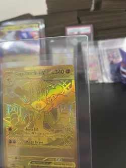 Mega Lucario EX 188/132 Hyper Rare Gold Card Mega Evolutions Pokemon Pack Fresh - Image 5