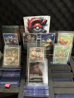 Pokemon Mega Evolution Full Art Trainer Card Lot Of 8 - Image 1