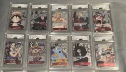One Piece Premium Card Collection 25th Anniversary Full Set in English Graded - Image 1