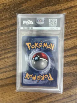 1999 Pokemon TCG Gyarados Base Set Holo Card 6/102 Unlimited Rare, PSA 9 - Image 2