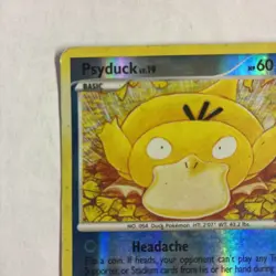 Psyduck 87/127 Platinum Reverse Holo MP Card Pokemon TCG - Image 4