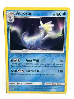 Aurorus 28/131 Pokemon Card TCG Forbidden Light Reverse Holo MP - Image 1