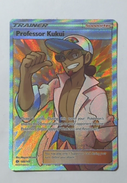 Professor Kukui - 148/149 - Pokemon Sun Moon Set Full Art Ultra Rare Card NM - Image 1