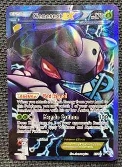 Genesect EX 97/101 Team Plasma Full Art Holo Pokemon Card Plasma Blast 2013 - Image 1
