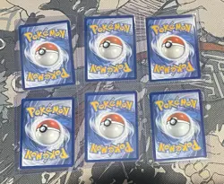 Pokemon TCG Eeveeloutions EX Double Rare Holo Prismatic Evolutions Card Lot (6) - Image 2