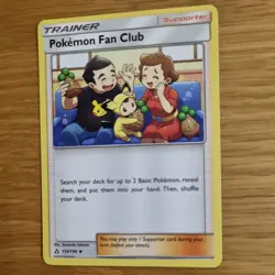 POKEMON FAN CLUB 133/156 POKEMON CARD (ULTRA PRISM SET) - Image 4