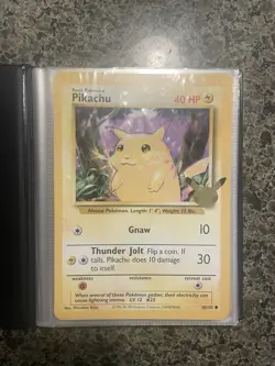 Pokemon First Partner Pack 25th Anniversary Jumbo Cards Complete Set And Binder - Image 2