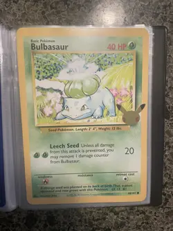 Pokemon First Partner Pack 25th Anniversary Jumbo Cards Complete Set And Binder - Image 4