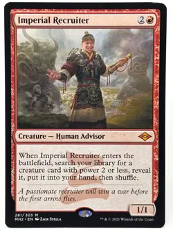 Imperial Recruiter NM* Modern Horizons 2 ENGLISH 281/303 mtg -UnltdCards - Image 1