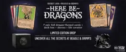 MTG Secret Lair X Beadle And Grimm’s Here Be Dragons Limited Box - SEALED Magic - Image 1