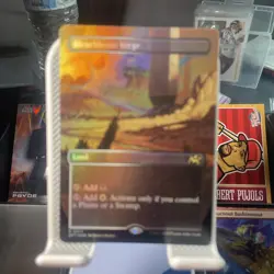 Magic MTG Bleachbone Verge DFT 0371 Borderless Foil Rare - NM condition - Image 1