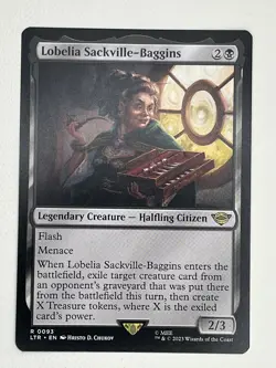 Lobelia Sackville-Baggins - 0093 - MTG The Lord of the Rings - NM - Regular Rare - Image 1