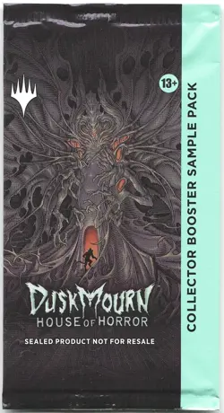 Duskmourn Collector Sample Booster Pack Magic The Gathering MTG - Image 1