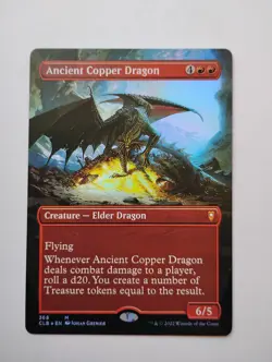 Ancient Copper Dragon (Borderless) Foil - Image 1