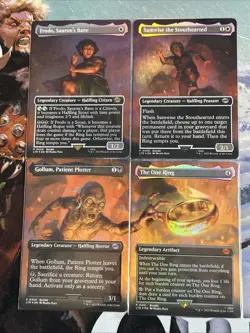 MTG The One Ring (Borderless Alternate Art) The Lord of the Rings wotc - Image 1