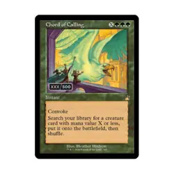 WOTC Ravnica Remast Chord of Calling (Retro Frame) (Serial Numbered) (R) ( NM - Image 1