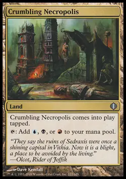 MTG CRUMBLING NECROPOLIS EXC - NECROPOLI IN SFACELO - ALA - MAGIC - Image 1