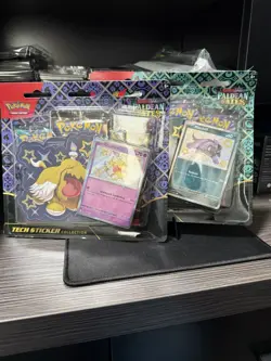 Pokemon Lot Of (2), Paldean Fates, Greavard, Maschiff, Blister 3 Pack - Image 1