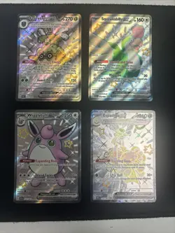 Pokemon - Paldean Fates SHINY ULTRA RARE BUNDLE - x4 Cards 212 214 222 223 - Image 1