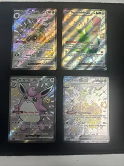 Pokemon - Paldean Fates SHINY ULTRA RARE BUNDLE - x4 Cards 212 214 222 223 - Image 4
