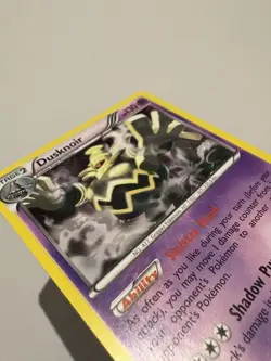 Pokemon Dusknoir 63/149 - BW Boundaries Crossed - Set Holo Rare - LP/NM - Image 3
