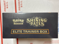 Pokemon TCG Shining Fates ETB Elite Trainer Box Factory Sealed VERY CLEAN - Image 4