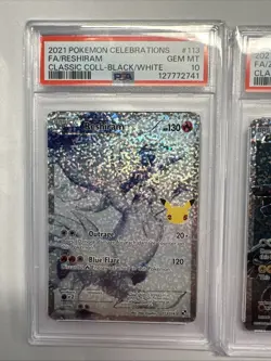 Reshiram #113/114 & Zekrom #114/114 - Sequential PSA 10s Pokemon Celebrations 🔥 - Image 2