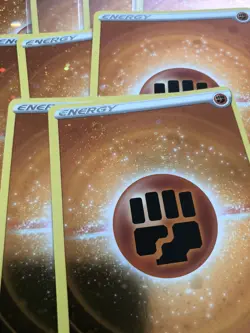 1x Fighting Energy Cosmic Cosmos SWIRL Holo Pokemon Prize Pack Series 3 FAST S - Image 2
